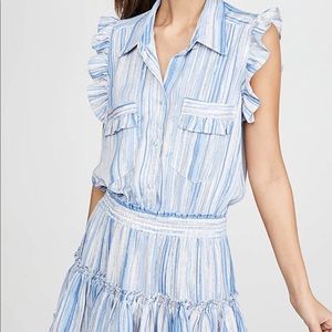 NWOT MISA CARLOTA SHORT STRIPE DRESS